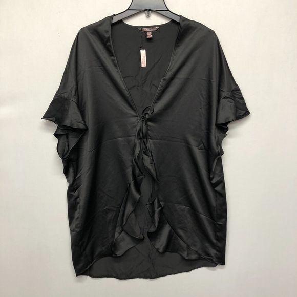 NWT Victoria’s Secret Women Short Sleeve Polyester Kimono Robe One Size B218 -19 - Picture 2 of 11
